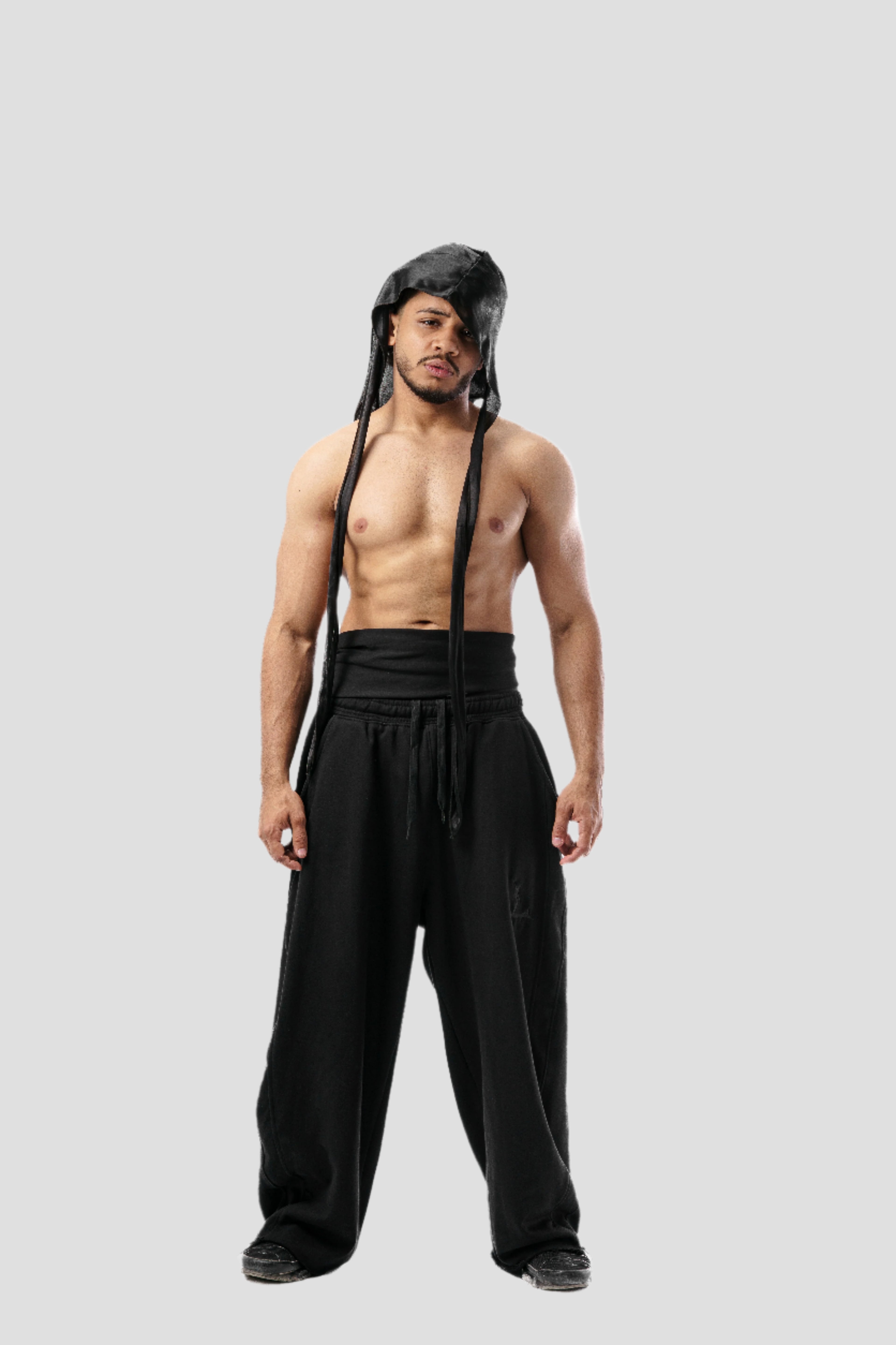 BLACK DEMENTE SWEATPANTS