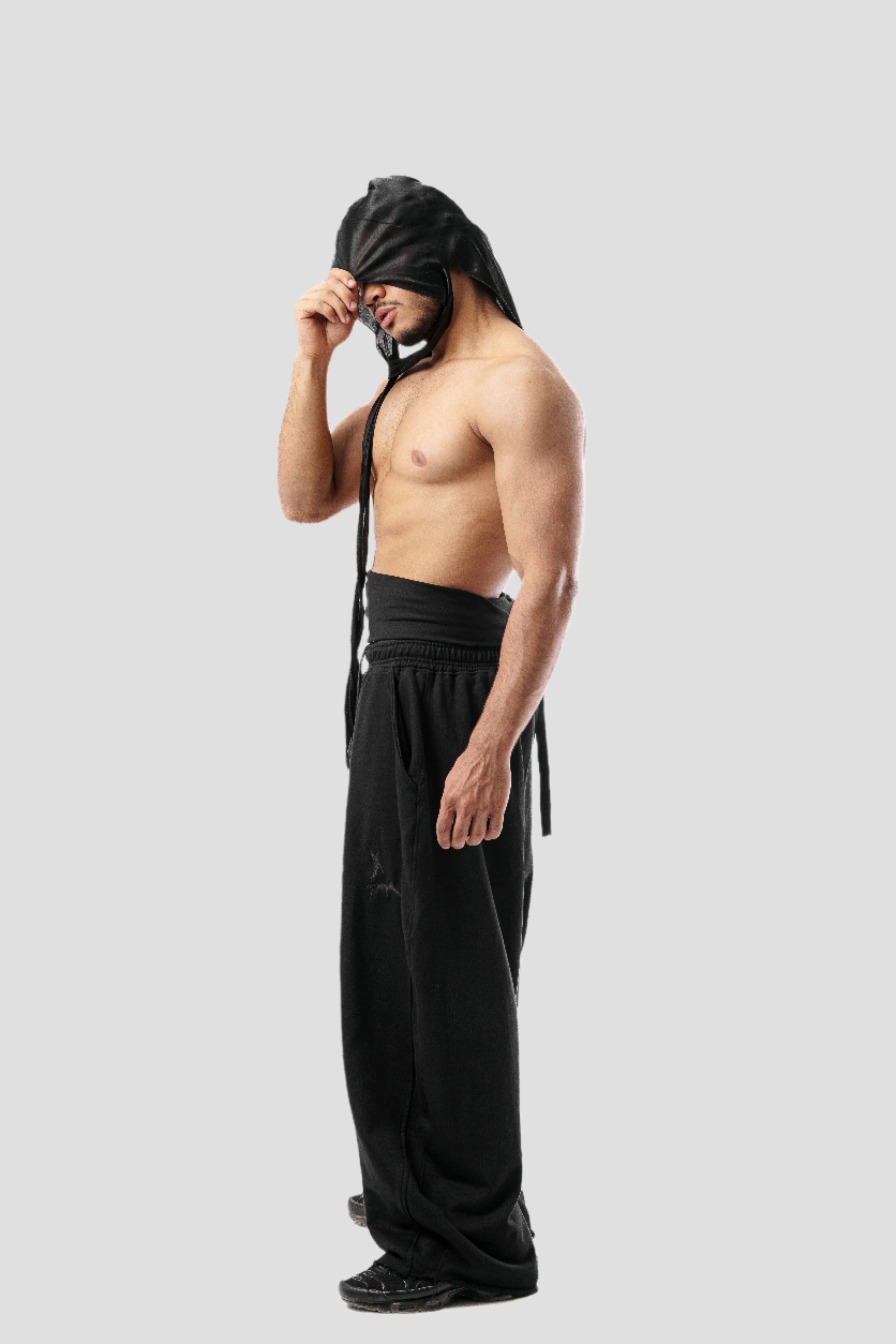 BLACK DEMENTE SWEATPANTS